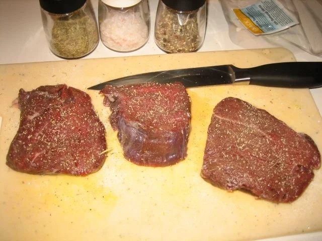 Rezept: Rinderfilet mit Beilagen Bild Nr. 4 Rinderfilet mit Beilagen - Rezept - Bild Nr. 4