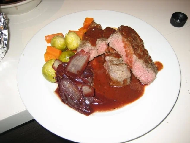 Rezept: Rinderfilet mit Beilagen Bild Nr. 6 Rinderfilet mit Beilagen - Rezept - Bild Nr. 6