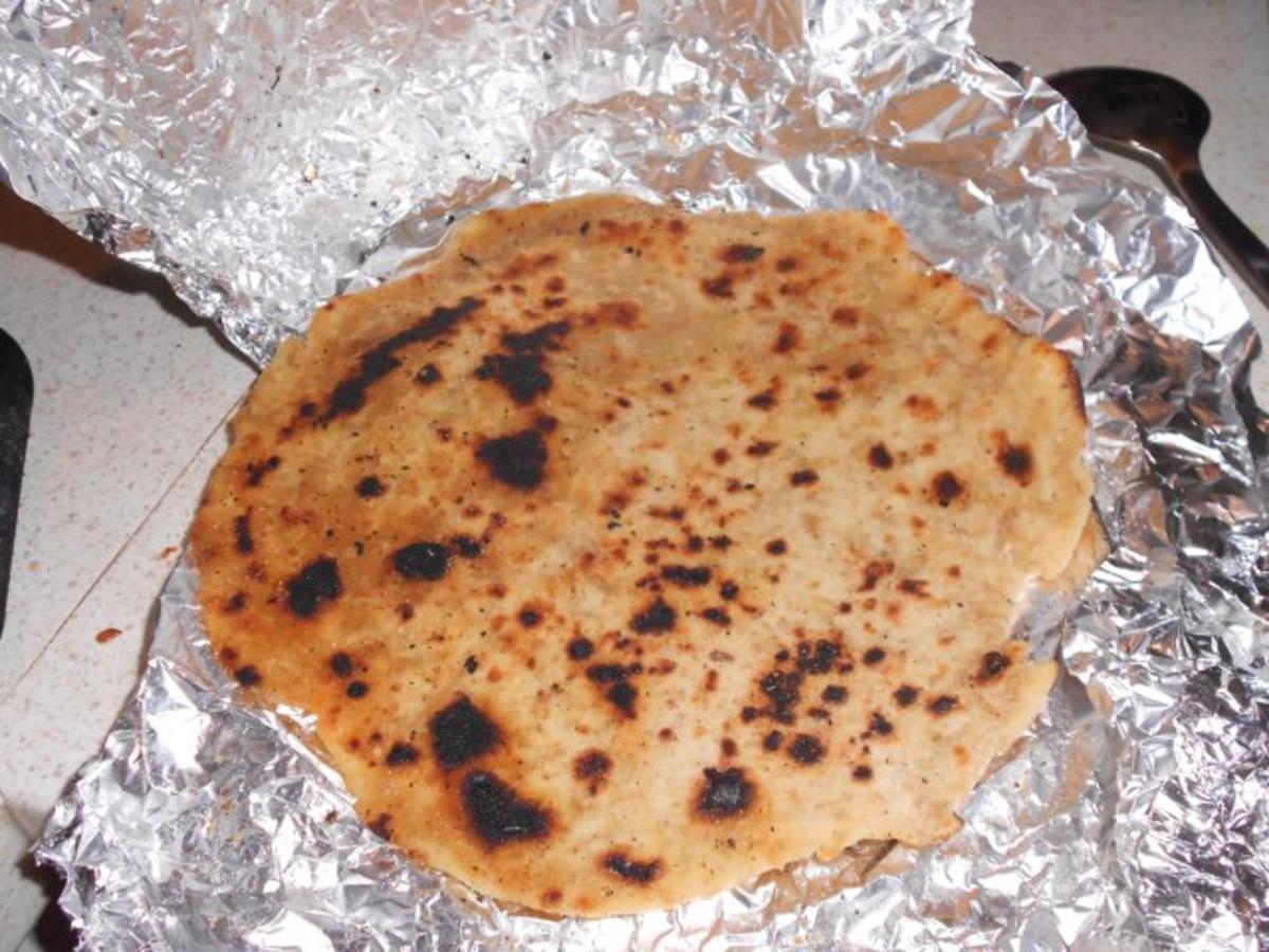 Chapati (indisches Brot / vegan) - Rezept
