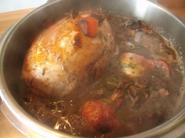 Gewürzbraten mit Waldpilzhaube - Rezept - Bild Nr. 10