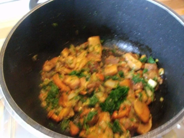 Gewürzbraten mit Waldpilzhaube - Rezept - Bild Nr. 18