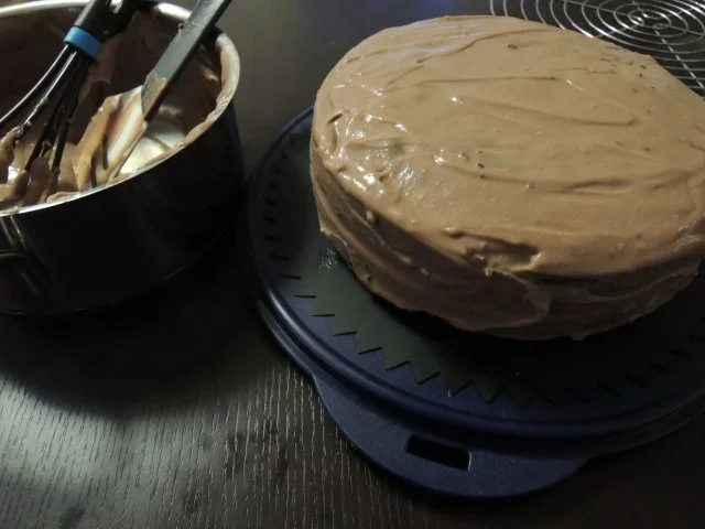 Star Wars YODA Torte (Oreo-Schokocreme) - Rezept - Bild Nr. 3