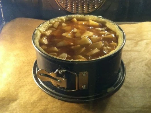 Calvados-Apfel-Kuchen - Rezept - Bild Nr. 2