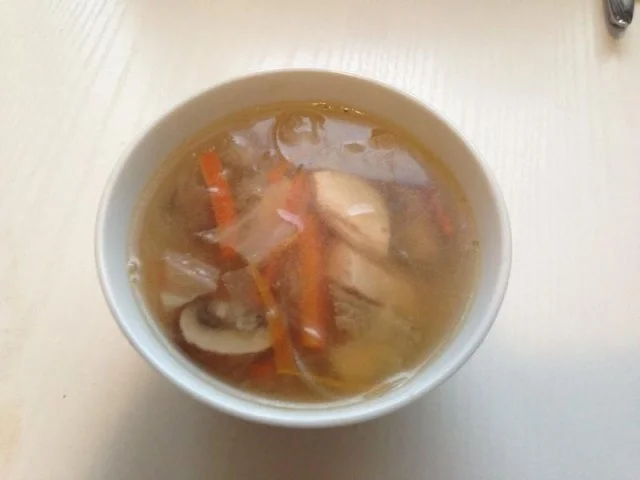 Glasnudelsuppe mit Kohl ( Asiatisch ) - Rezept