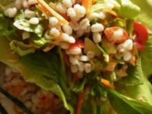 (lauwarmer) Salat mit Gersten-Graupen - Rezept