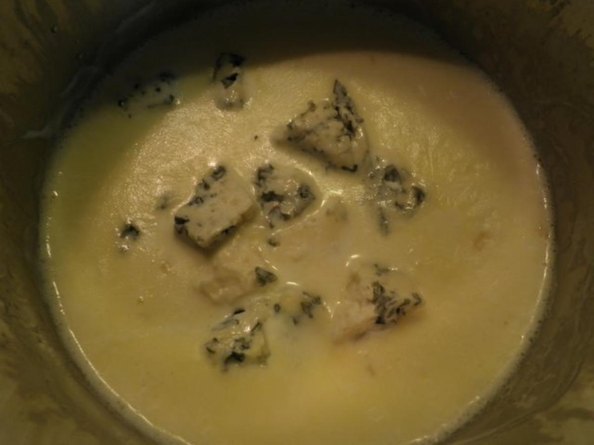 Edelpilz - Käse - Soße ... - Rezept - Bild Nr. 6