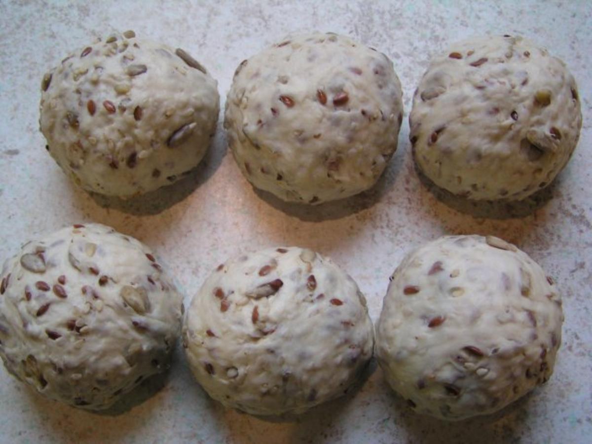 Joghurt- Brötchen aus der Muffinform 6 Stk - Rezept - Bild Nr. 4