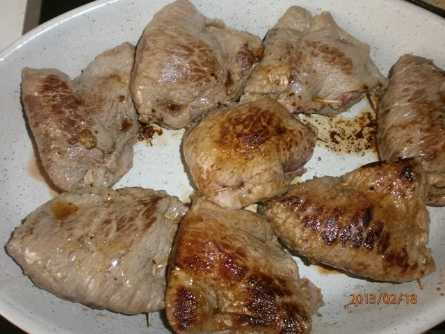 Lecker gefüllte Schnitzel aus dem Ofen mit säuerlichem Paprikarahm - Rezept - Bild Nr. 11