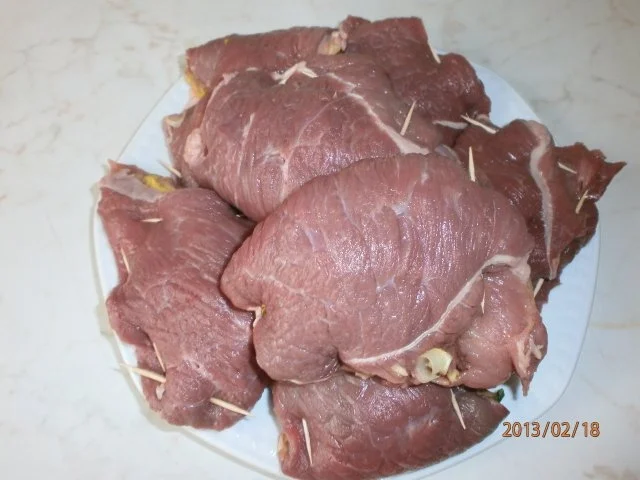 Lecker gefüllte Schnitzel aus dem Ofen mit säuerlichem Paprikarahm - Rezept - Bild Nr. 10