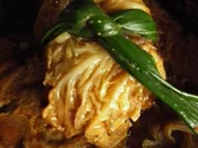 Wirsingpäckchen mit Graupen-Gemüse Füllung - Rezept