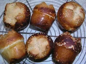Laugenbrötchen aus der Muffinform 6 Stk - Rezept