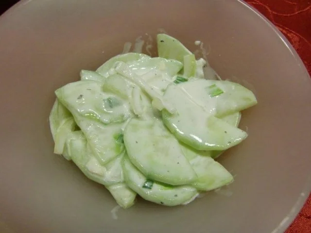 Gurkensalat à la Heiko - Rezept