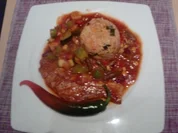 PUSZTASCHWEINDERL-SCHEIBEN oder Zigeunerschnitzel genightcookert - Rezept