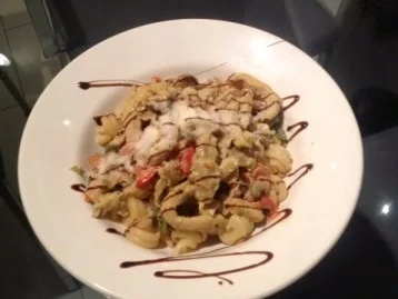 Pasta Tricolore mit Curry-Orangen-Weißwein Hühnchen - Rezept - Bild Nr. 9