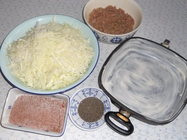 Schichtkohl à la "Oòrndrasch". Aus dem Backofen und wirklich in Schichten. (Rzpt. um 1976) - Rezept - Bild Nr. 5