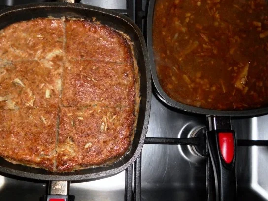 Schichtkohl à la "Oòrndrasch". Aus dem Backofen und wirklich in Schichten. (Rzpt. um 1976) - Rezept - Bild Nr. 22