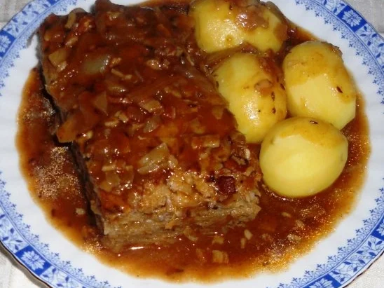 Schichtkohl à la "Oòrndrasch". Aus dem Backofen und wirklich in Schichten. (Rzpt. um 1976) - Rezept - Bild Nr. 25