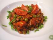 Reis: Risotto di Pomodoro e Piselli - Rezept