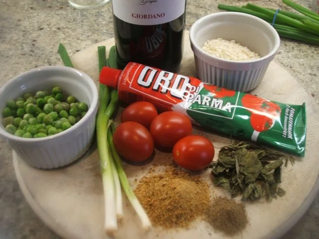 Reis: Risotto di Pomodoro e Piselli - Rezept - Bild Nr. 2