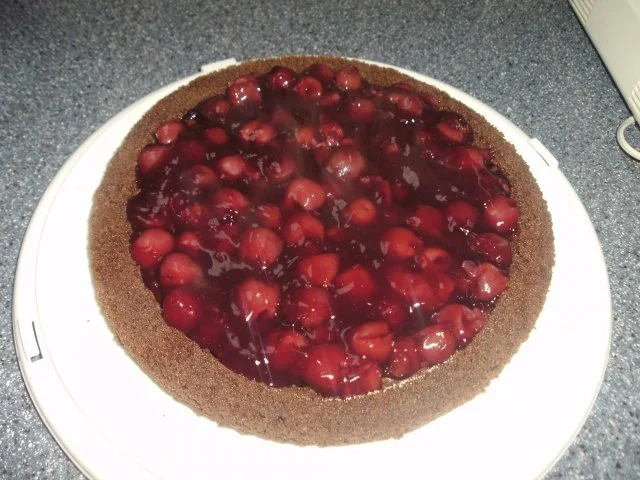 Schoko-Kirsch-Mascarpone-Torte - Rezept - Bild Nr. 4
