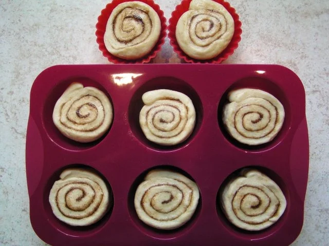 Zimtschnecken aus den Muffinform - Rezept - Bild Nr. 7