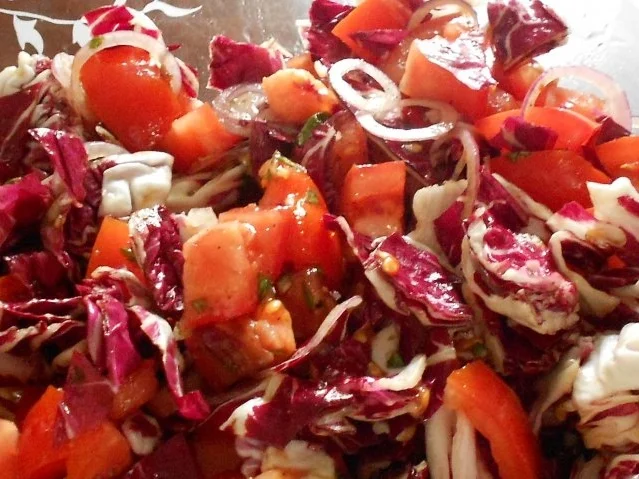 (M)ein geträumter Salat in Rot - Rezept