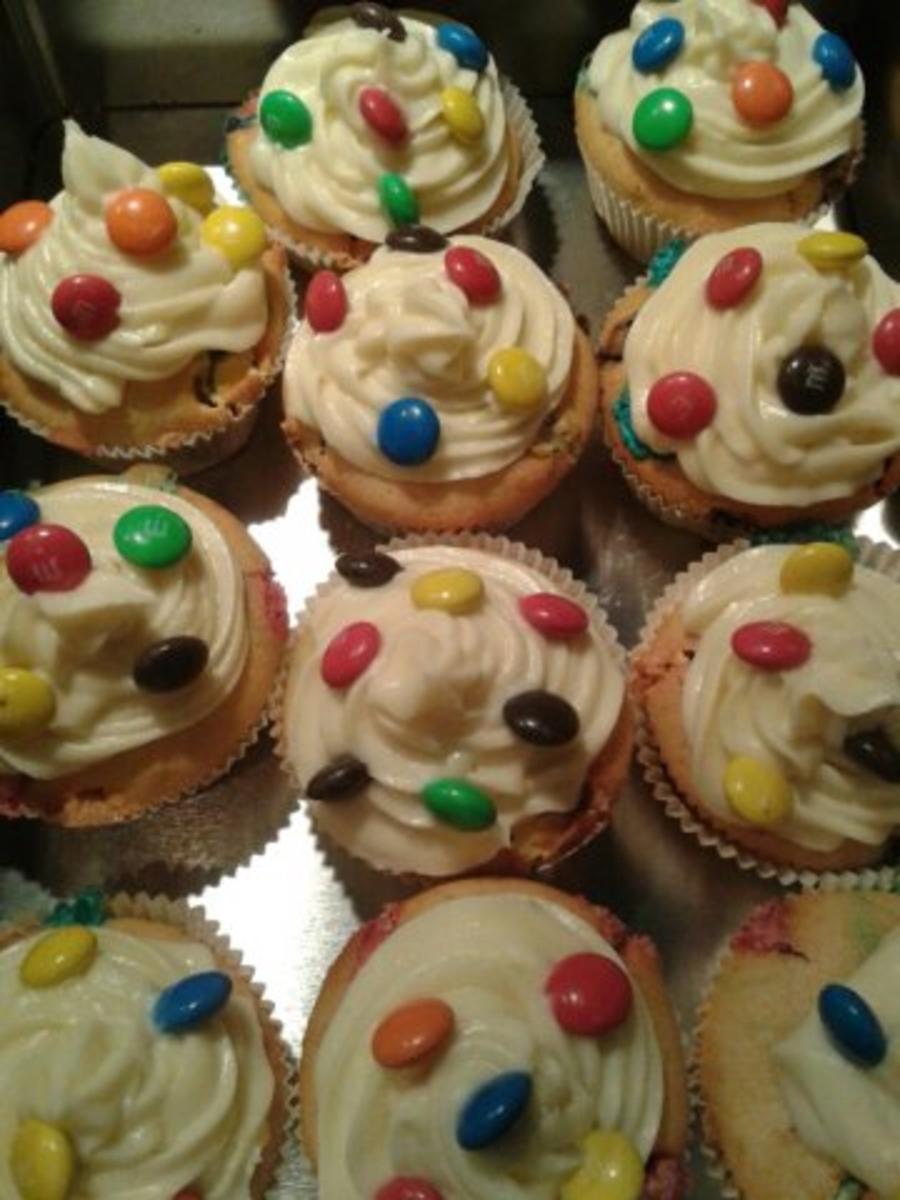 Smartie-Cupcakes - Rezept - Bild Nr. 2