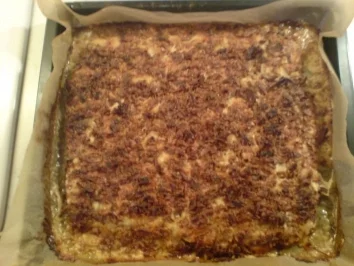 Rezept: Hackfleisch auf dem Blech Hackfleisch auf dem Blech - Rezept