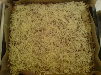 Rezept: Hackfleisch auf dem Blech Hackfleisch auf dem Blech - Rezept