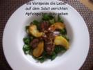 Hähnchenleber auf Feldsalat - Rezept