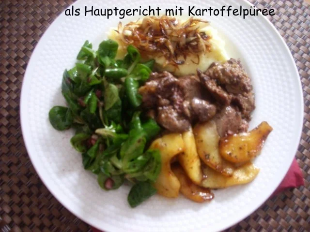 Hähnchenleber auf Feldsalat - Rezept - Bild Nr. 14