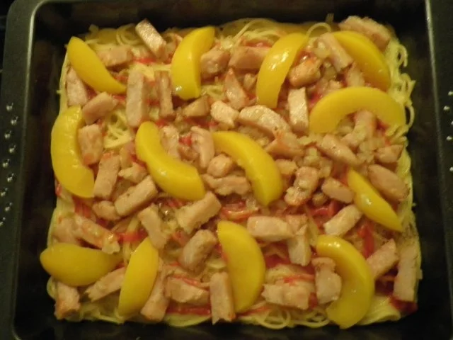 Rezept: Fruchtige Spaghetti - Pizza Bild Nr. 9 Fruchtige Spaghetti - Pizza - Rezept - Bild Nr. 9