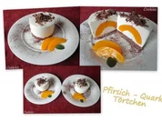 Pfirsich - Quark - Törtchen ... - Rezept