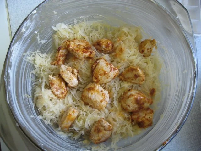 Rezept: Sauerkraut-Curry-Aauflauf Bild Nr. 4 Sauerkraut-Curry-Aauflauf - Rezept - Bild Nr. 4