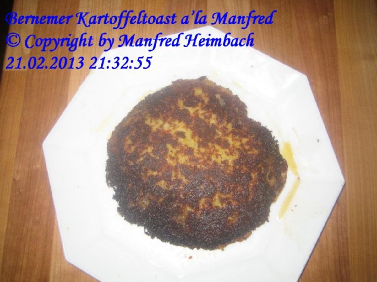 Snack - Bernemer Kartoffeltoast a’la Manfred - Rezept