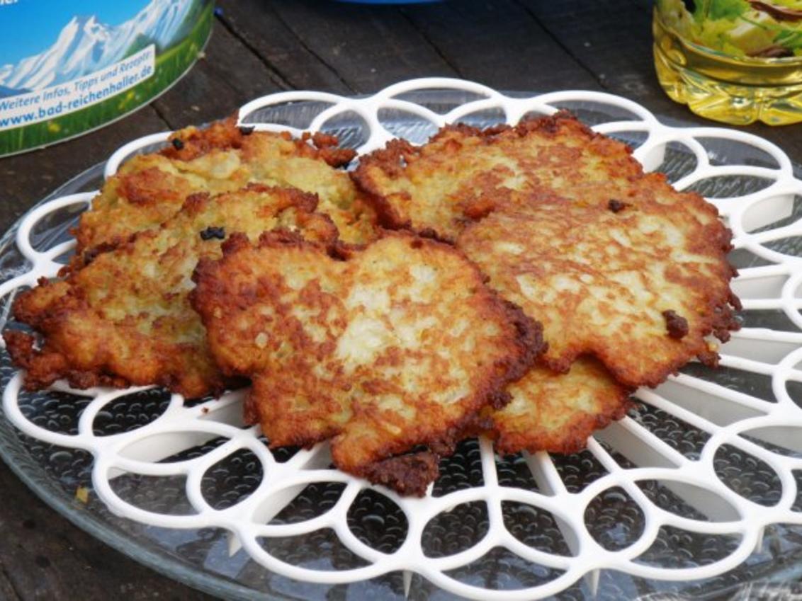 Reibekuchen Werden bei uns überwiegend im Garten gebacken, aber dann in ...