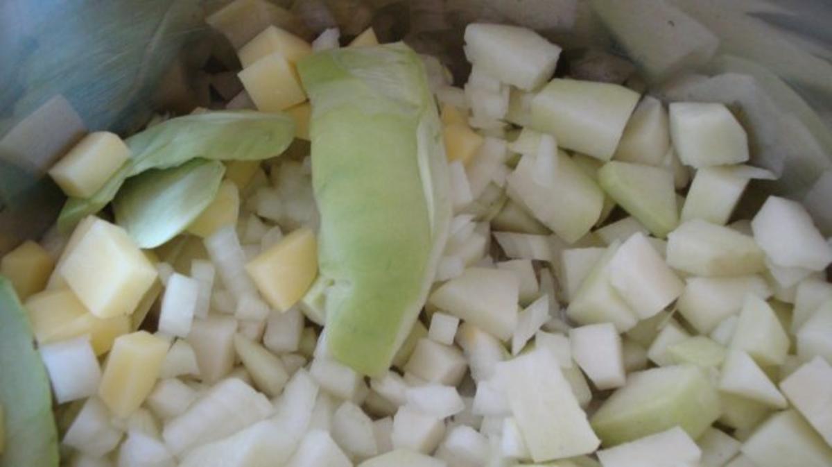 Kohlrabi-Linsen Süppchen - Rezept - Bild Nr. 6