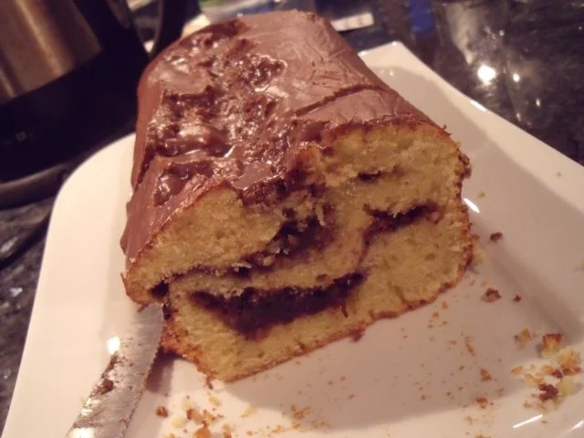 Eierlikör-Pflaumenmus-Kuchen - Rezept