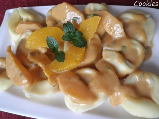 Rezept: Karamelisiertes Orangen - Minz - Sößchen ... Bild Nr. 2 Karamelisiertes Orangen - Minz - Sößchen ... - Rezept - Bild Nr. 2