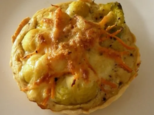 Rezept: Rosenkohl-Tarte (Variante 4 = Resteverwertung) Rosenkohl-Tarte (Variante 4 = Resteverwertung) - Rezept