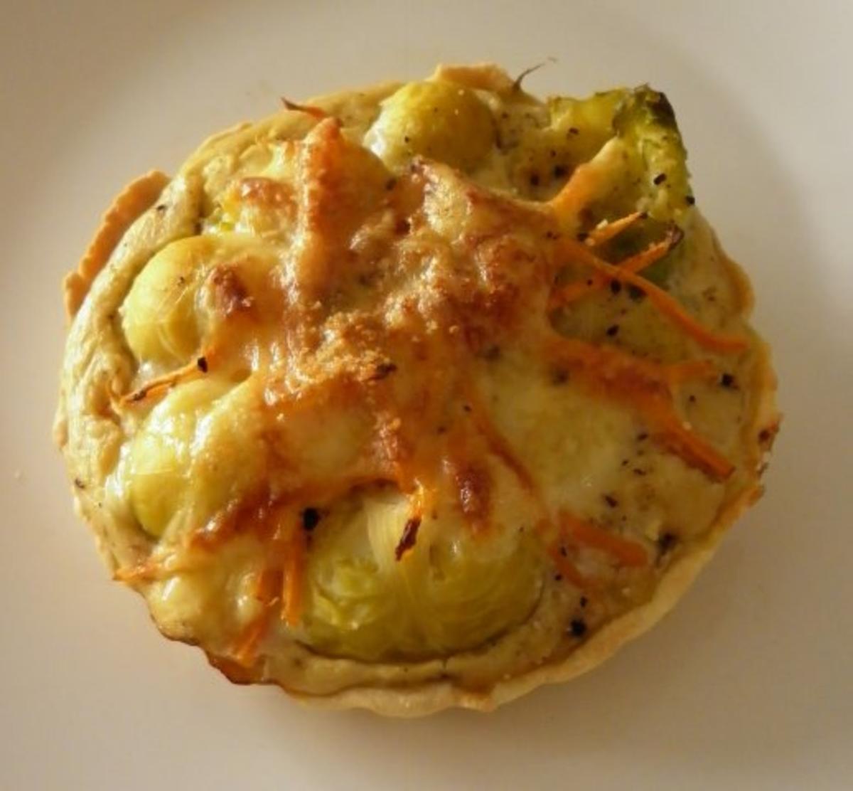 Rosenkohl-Tarte (Variante 4 = Resteverwertung) - Rezept - kochbar.de