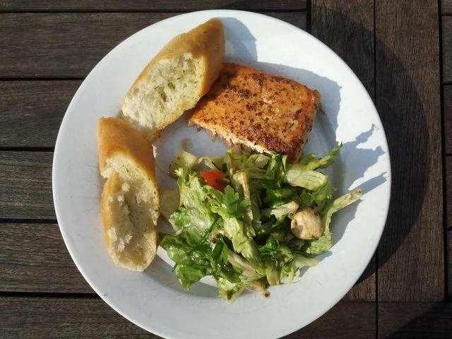 Lachs auf Zedernholz gegrillt - Rezept - Bild Nr. 8