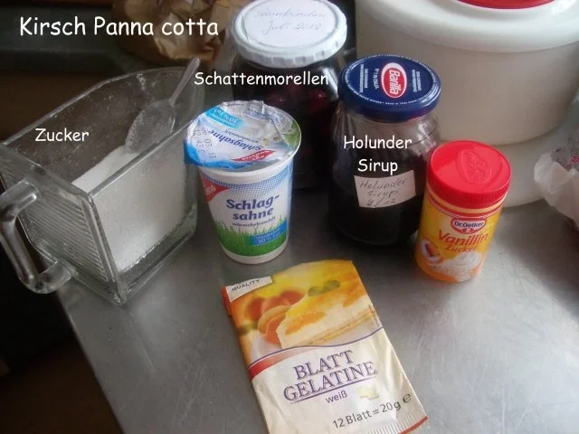 Rezept: Kirsch - Panna cotta Bild Nr. 2 Kirsch - Panna cotta - Rezept - Bild Nr. 2