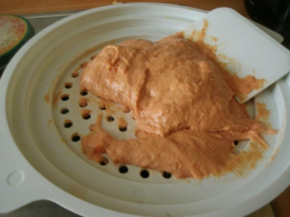 gemüsiges Hähnchenragout   mit saftigen Tomatenspätzle - Rezept - Bild Nr. 5