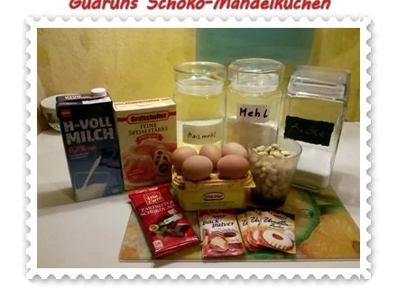 Kuchen: Schoko-Mandelkuchen - Rezept - Bild Nr. 2