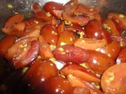 karamelisierte Ingwer-Zwetschgen - Rezept