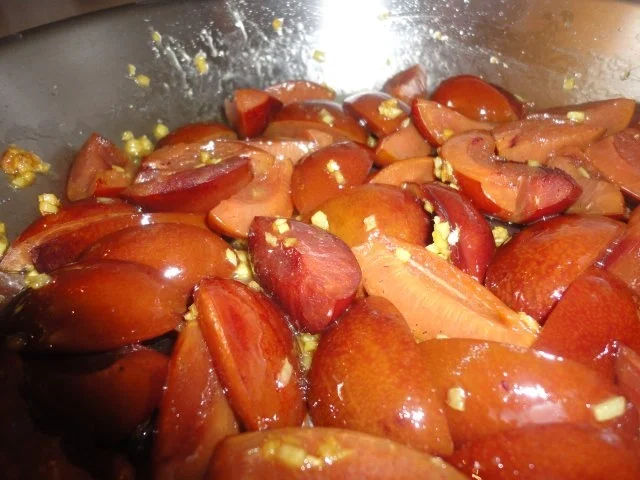 Rezept: karamelisierte Ingwer-Zwetschgen Bild Nr. 7 karamelisierte Ingwer-Zwetschgen - Rezept - Bild Nr. 7
