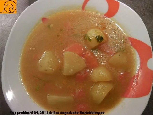 1Topfgericht: Ungarische Kartoffelsuppe mit Karotten und Paprika - Rezept - Bild Nr. 3