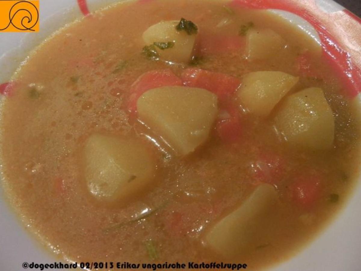 1Topfgericht: Ungarische Kartoffelsuppe mit Karotten und Paprika - Rezept