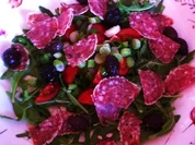 Rezept: Ruccolasalat mit Trรผffelsalami Ruccolasalat mit Trรผffelsalami - Rezept